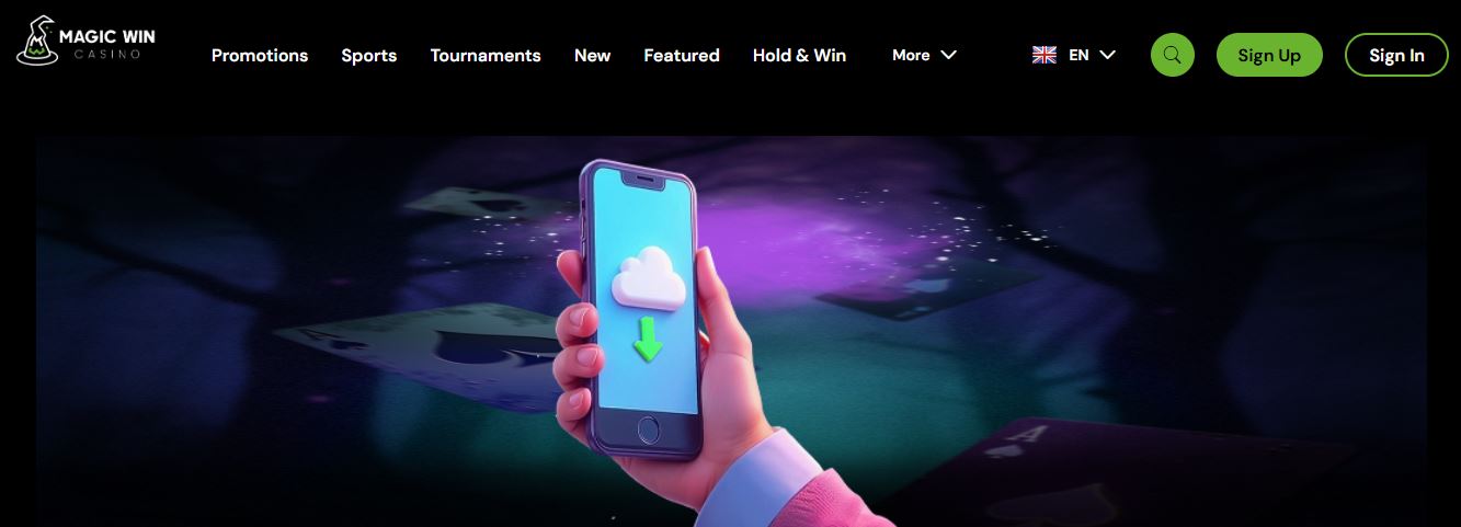 Download MagicWin mobile app on your device easily